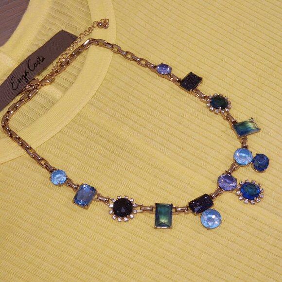 Brand New!! KATE SPADE: Gold-Toned|Ocean Blue|Purple|Lavender|Cubic Zir|Crystal - Picture 3 of 12